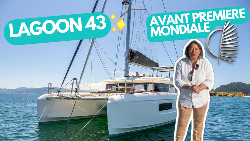 Visite vido LAGOON 43 catamaran !  AVANT PREMIRE MONDIALE